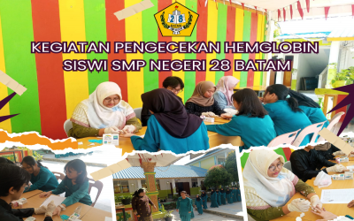 PENGECEKAN HEMOGLOBIN SISWI SMP NEGERI 28 BATAM