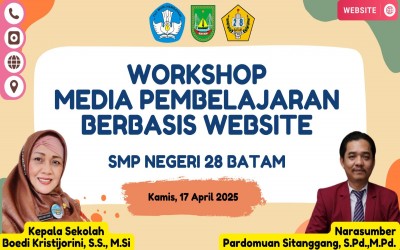 SMP NEGERI 28 BATAM MENGADAKAN WORKSHOP