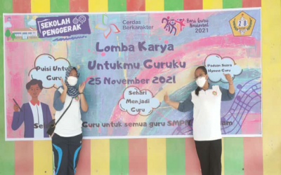 Sambut Hari Guru, SMPN 28 Batam Gelar Lomba Karya Untukmu Guruku