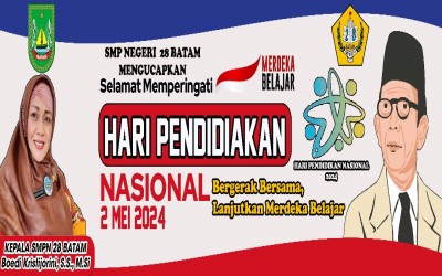 SMPN 28 BATAM MEMPERINGATI HARI PENDIDIKAN NASIONAL 2024